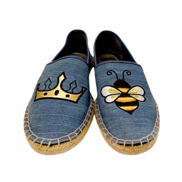 Circus by Sam Edelman Bee Women’s Denim Blue Espadrilles Size 6 - Picture 5 of 7